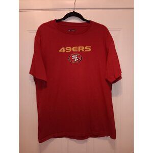 San Francisco 49ers NFL Team Apparel Men’s Size Large T-Shirt– Game Day Ready!